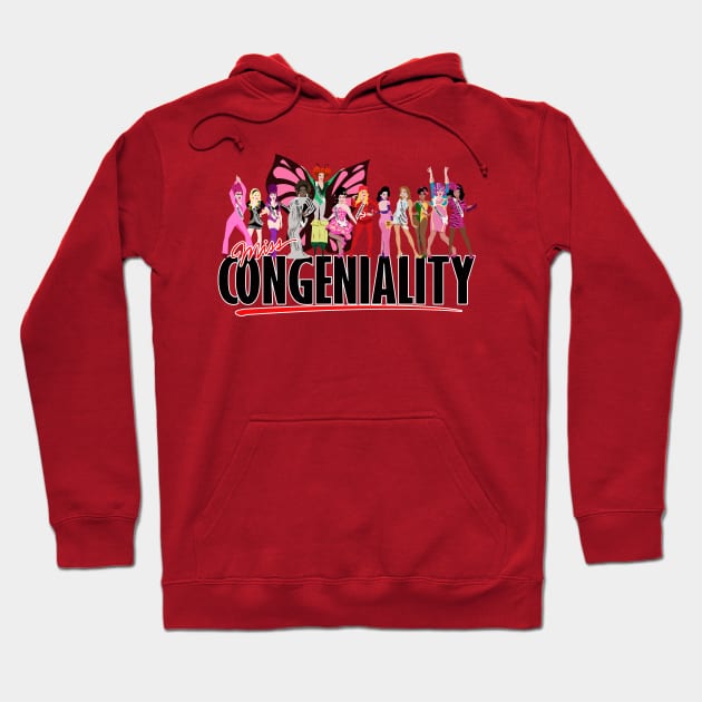 Miss Congeniality from RuPaul's Drag Race Hoodie by dragover